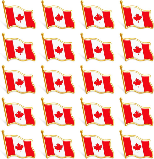 Canada Flag Souvenirs Pin, Canadian National Flag Lapel Pin, Patriotic Maple Leaf Badge Canada flag Pin